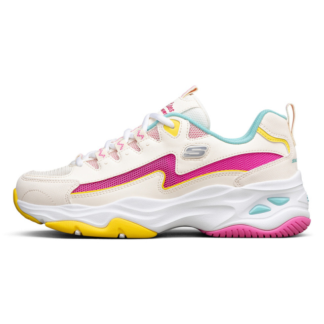 8944394.Skechers斯凯奇【闪电熊猫鞋】女鞋女熊猫鞋老爹鞋