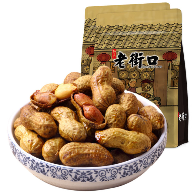 12687738.老街口-焦糖花生500g*2袋