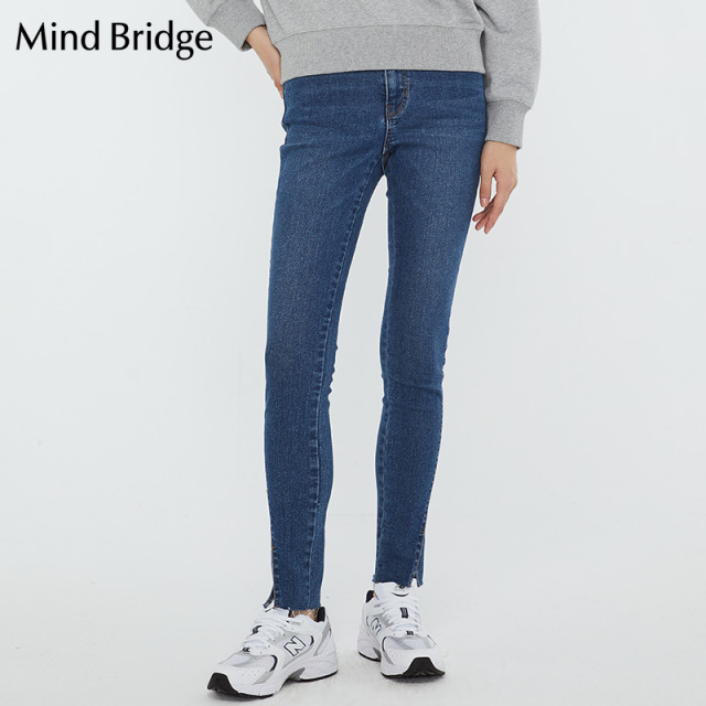 13273085.牛仔裤女春夏新款修身小脚裤休闲时尚紧身裤MWDP325A