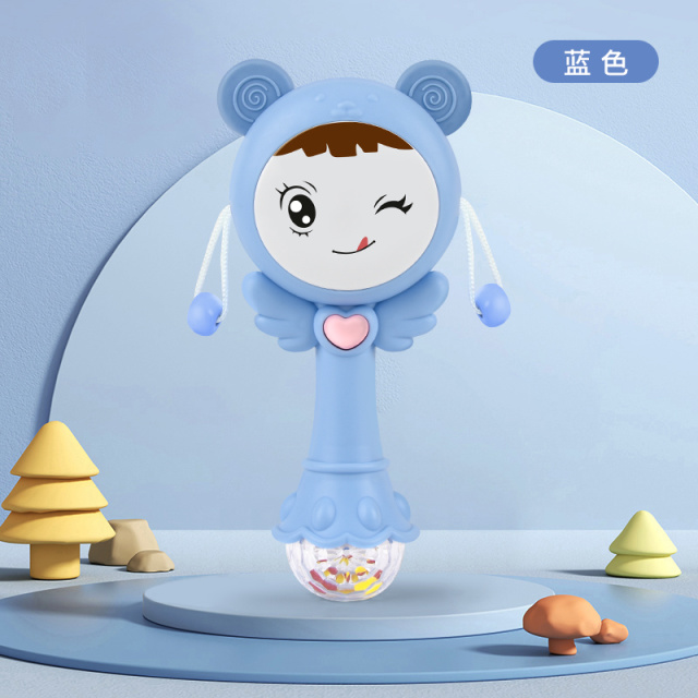 11951289.智恩堡 婴儿音乐拨浪鼓玩具【带灯光/音乐】