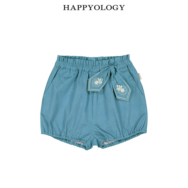 11846831.happyology英国儿童女童牛仔短裤纯棉夏季薄款外穿宝宝宽松裤子