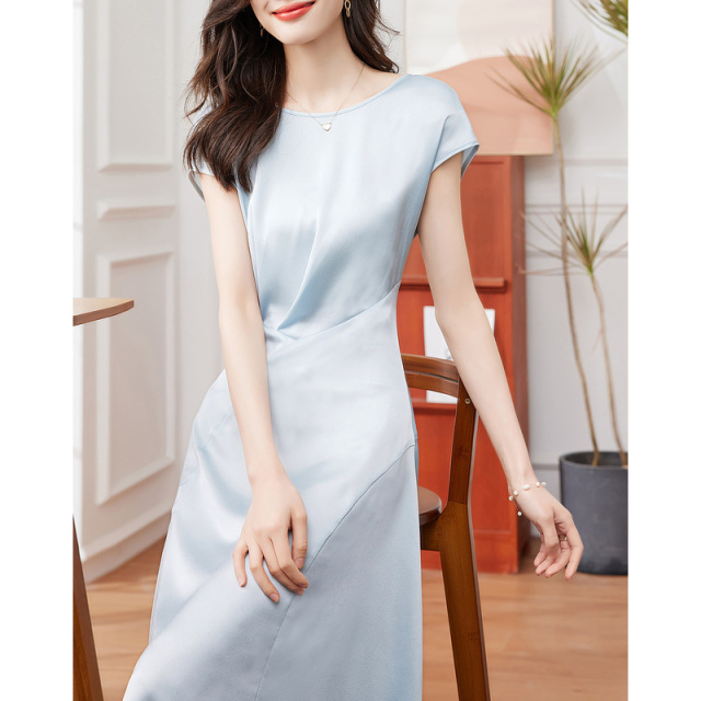 9400845.法式不规则连衣裙