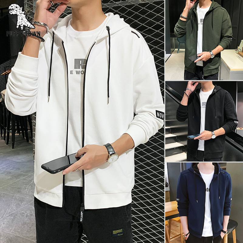 9468701.黑恐龙宽松潮流卫衣男装休闲上衣开衫外套