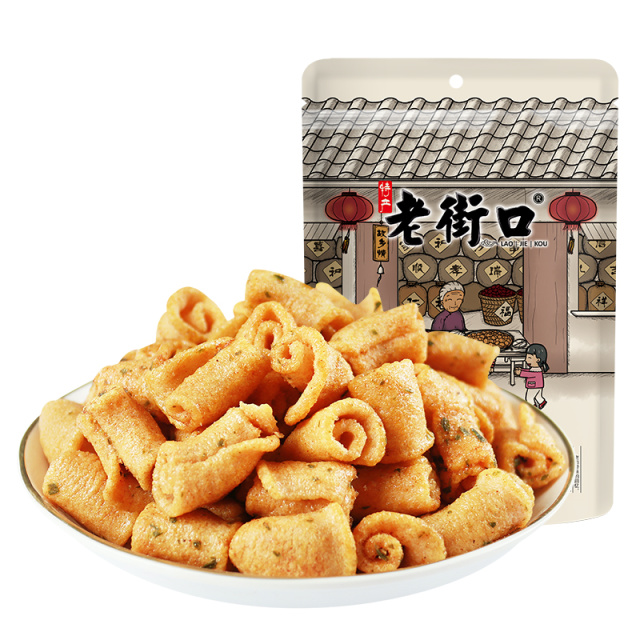 12687710.【69元任选10件】老街口-鹿角脆100g