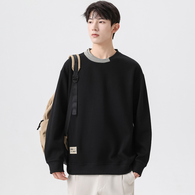 9691070.七玻威春秋男式高品质M-8XL潮流百搭卫衣【七玻威男装1】