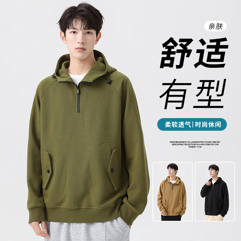 9691025.七玻威春秋男式高品质M-8XL潮流百搭卫衣【七玻威男装1】