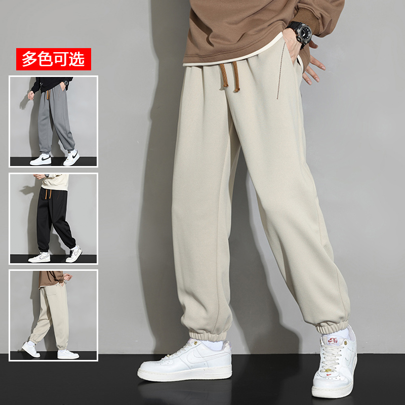9731092.衣仕梵春秋新款男束脚显瘦潮流百搭休闲裤【衣仕梵一口价49.9】