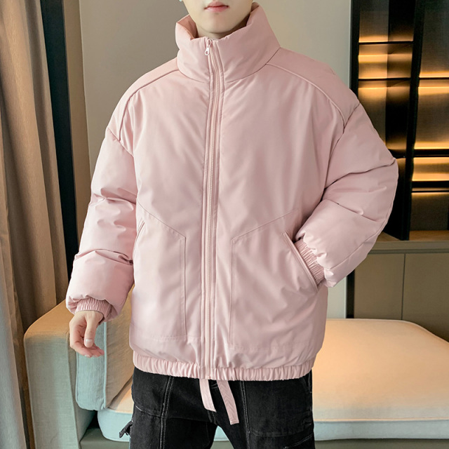 9786086.7-CHAOY秋冬新款男式立领时髦宽松百搭保暖棉服【7-CHAOY男装1】