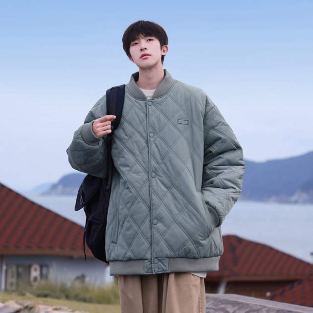 9785007.淘贝鼠秋冬男式港风潮流百搭情侣款棉服【淘贝鼠男装1】