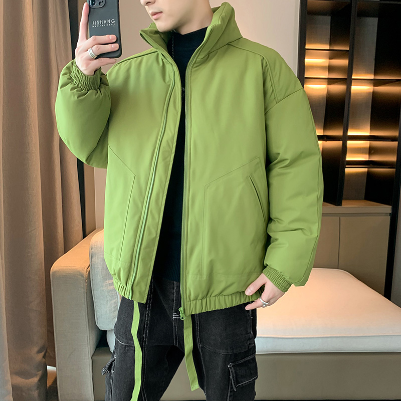 9786086.7-CHAOY秋冬新款男式立领时髦宽松百搭保暖棉服【7-CHAOY男装1】