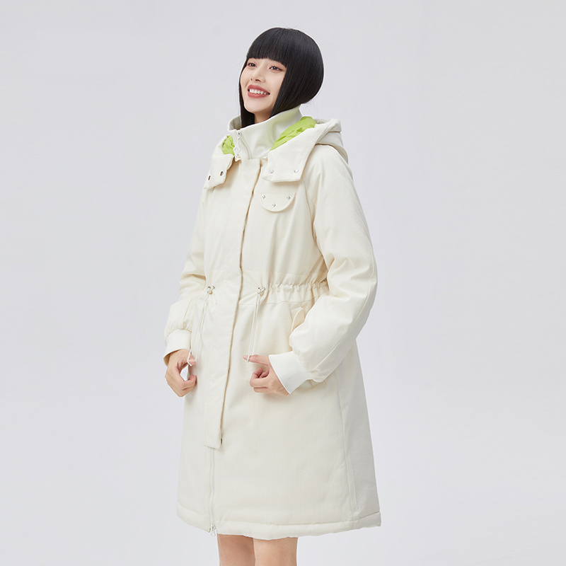 10917867.艾莱依时尚羽绒服女秋冬季设计感小众爆款中长款外套潮