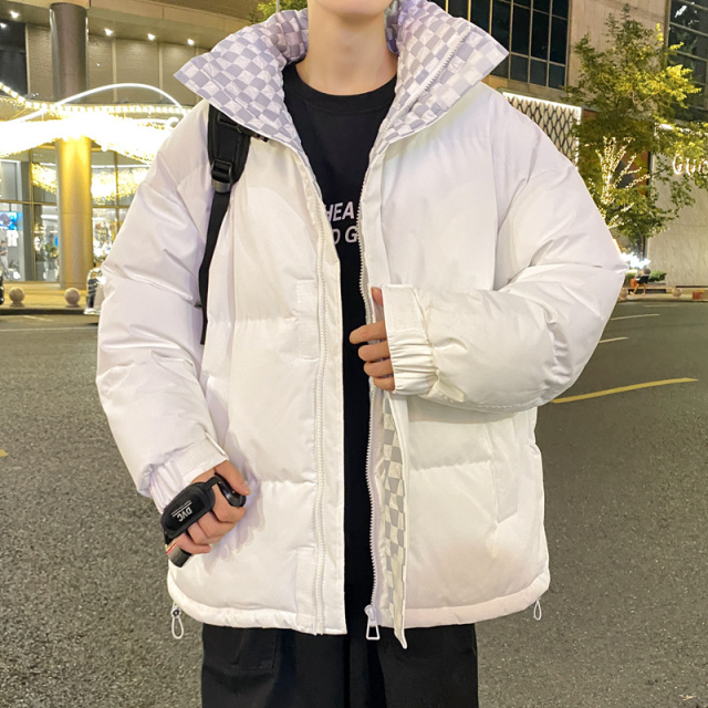 9801896.季婕冬季立领高级感棉衣男宽松休闲百搭保暖棉服【季婕男装1】