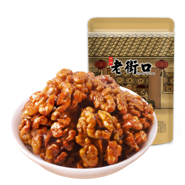 12687685.【69元任选10件】老街口-琥珀桃仁158g