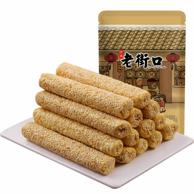 12687691.【69元任选10件】老街口-芝麻杆250g