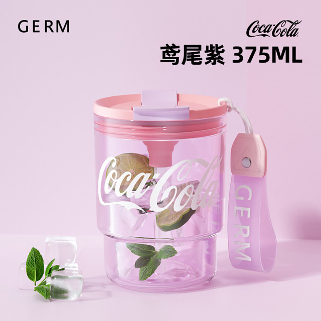 12309962.【特价清仓正版联名】可乐吨吨运动杯/竹简水杯375ml 600ML