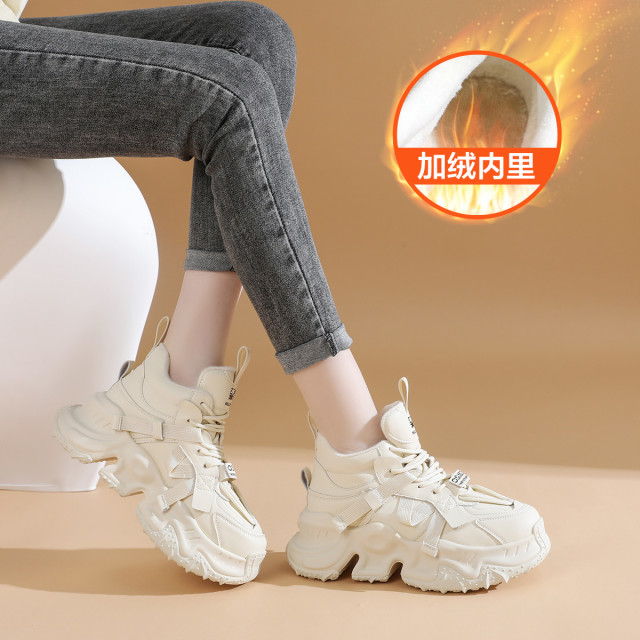 10115298.木林森厚底老爹鞋女时尚运动休闲鞋女鞋