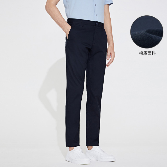 10154905.意大利小帆船 秋季时尚百搭舒适透气男士休闲长裤