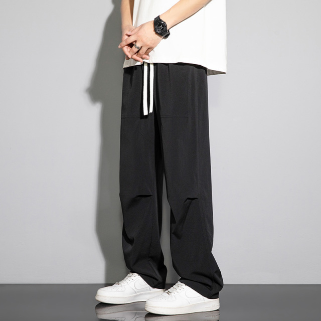 10257982.七玻威春夏新款男士潮流直筒显高显瘦休闲裤【七玻威男装1】