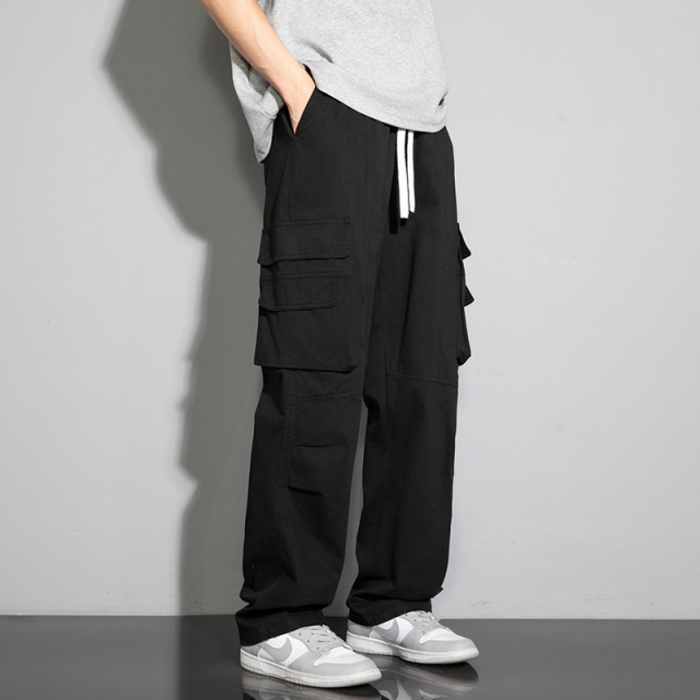 10257962.七玻威春夏新款男士直筒工装显高休闲裤【七玻威男装1】