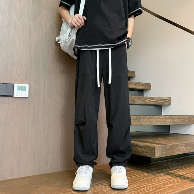 10257856.衣仕梵春夏新款男士潮流直筒显高显瘦休闲裤【衣仕梵男装1】