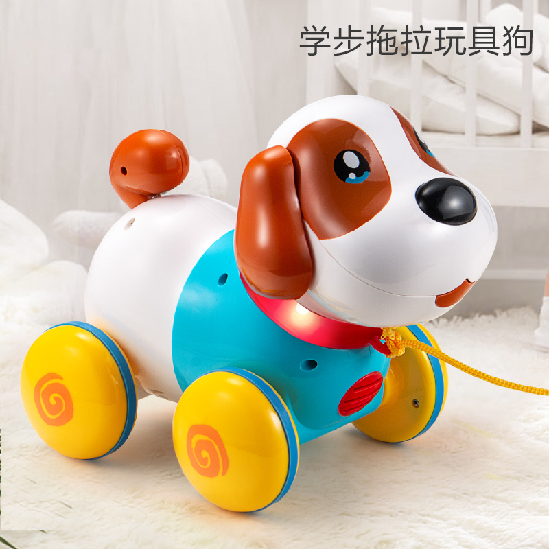 11951199.智恩堡 触摸音乐拉线狗(触摸感应/喂食互动)