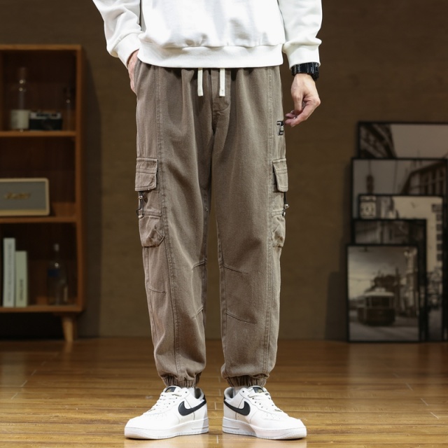 10319233.【M-8XL】大码工装裤休闲加大休闲运动卫裤