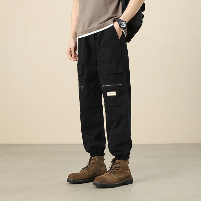 10319305.【M-8XL】大码工装裤休闲加大休闲运动卫裤