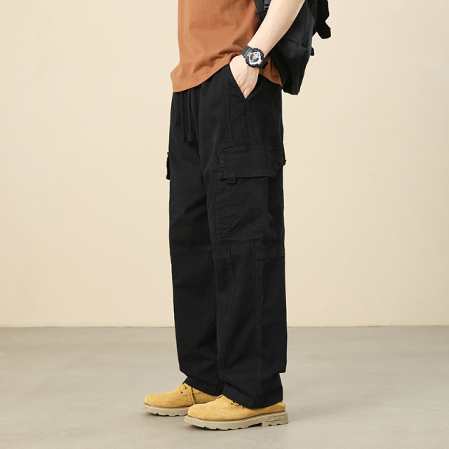 10319298.大码宽松工装裤休闲运动裤