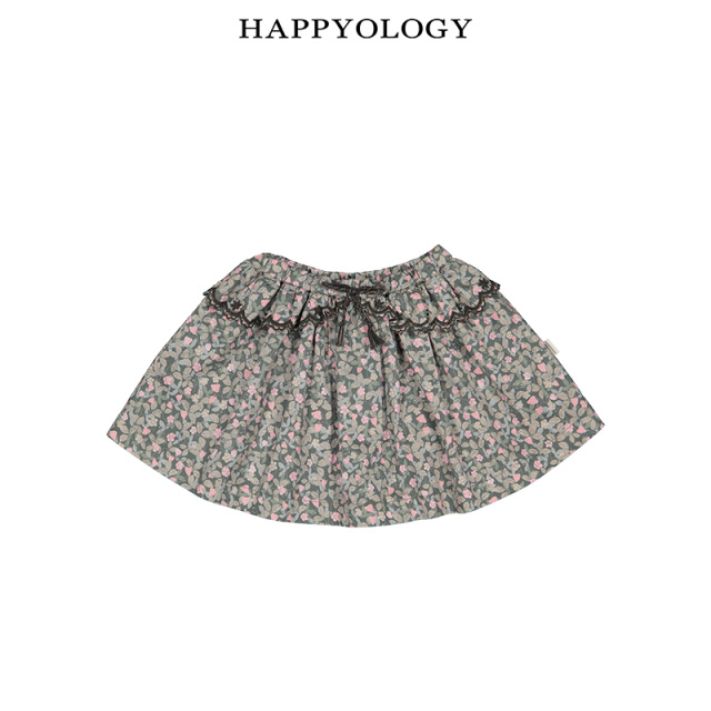 11847757.happyology英国原创印花女童半身裙春夏款儿童纯棉宝宝英伦碎花裙