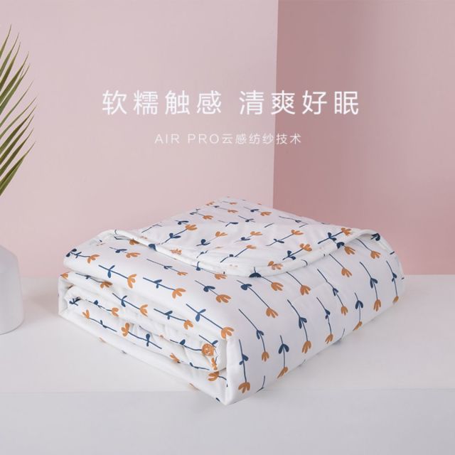 12232010.艾美家小苍兰夏被夏凉被空调被可水洗薄款儿童被子办公室午睡被子裸睡被