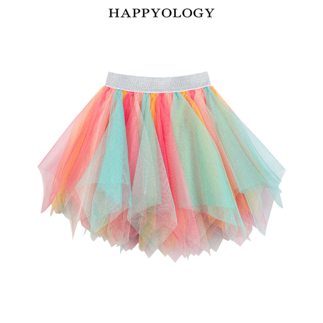 11847672.happyology英国儿童纱裙半身裙春季新款女童可爱裙子女宝宝蛋糕裙
