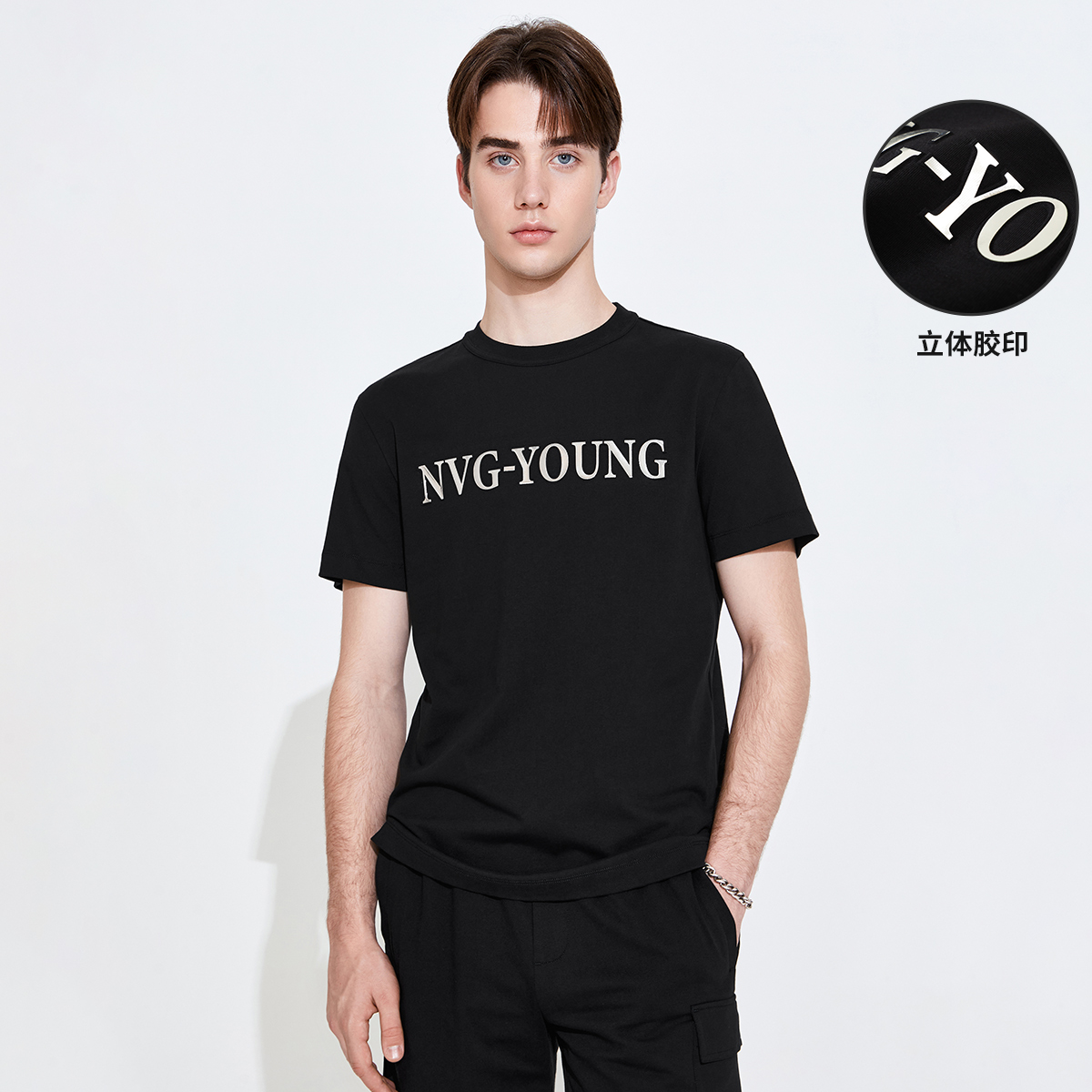 10575076.意大利小帆船 春夏舒适亲肤纯棉时尚宽松男女短袖t恤