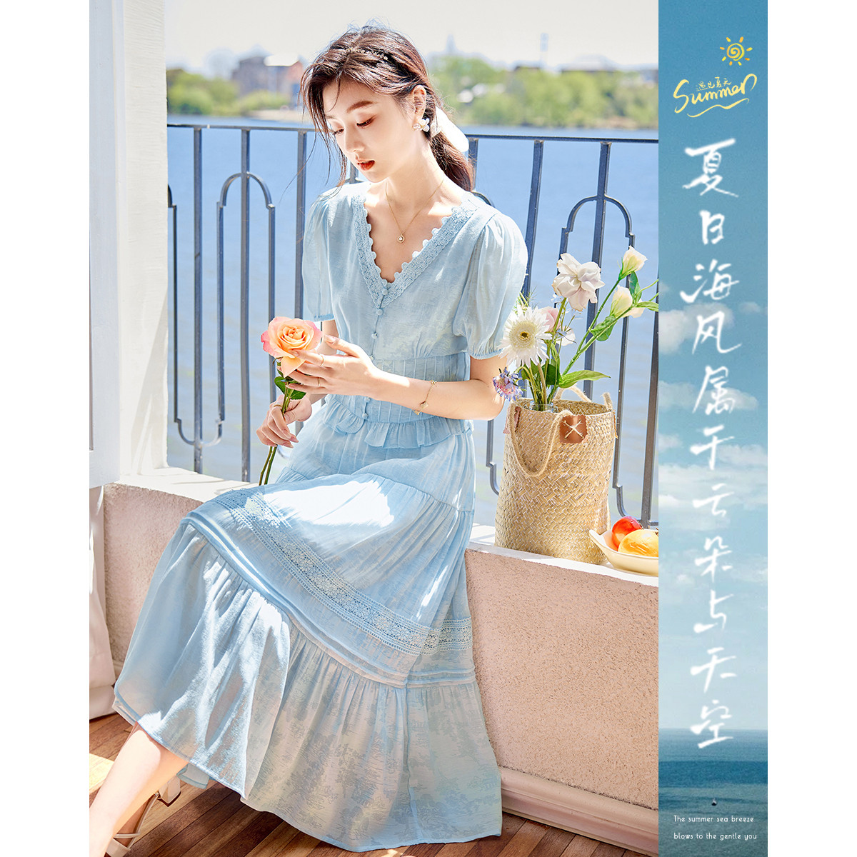 10601978.【夏日穿搭】设计感小众时尚显瘦小个子女式套装