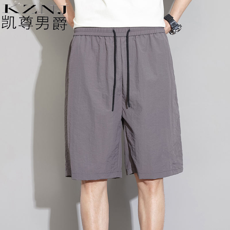10695335.夏季水洗短裤男宽松五分裤新款百搭男士休闲裤