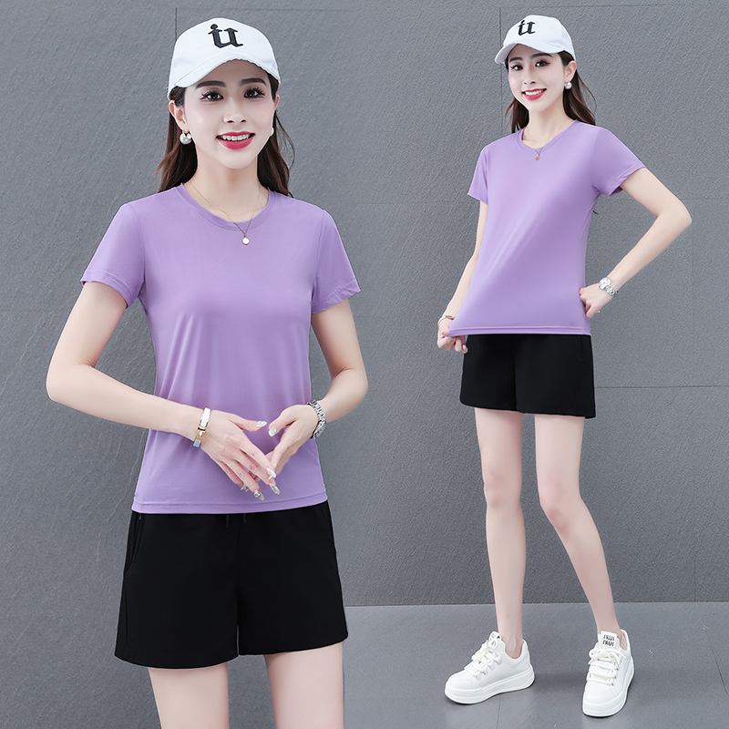 10714355.7-CY夏季女式新款冰感透气时尚运动休闲套装【7-CY女装XJ】