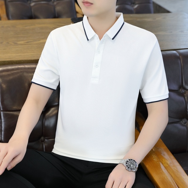 10726245.衣仕梵短袖男式新款夏季大码基础款百搭休闲商务Polo衫【衣仕梵男装XJ】