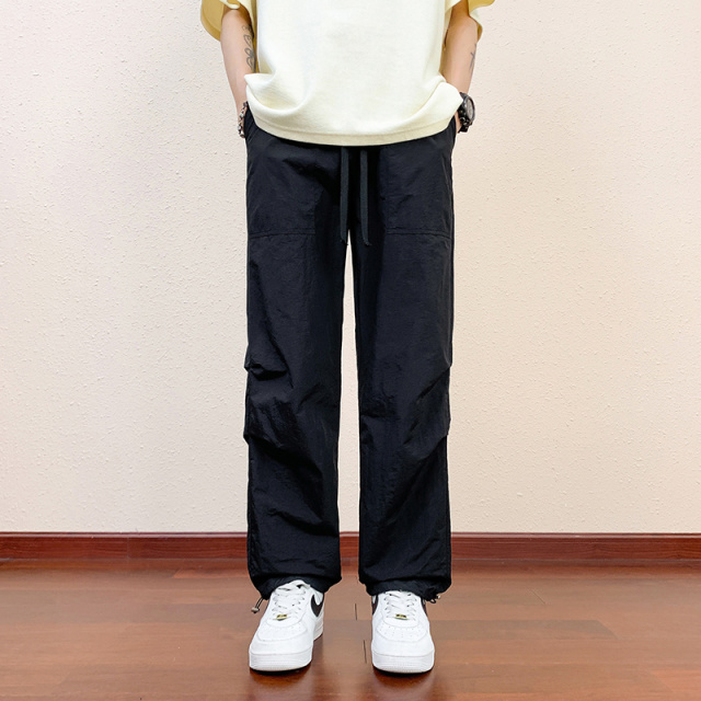 10741857.衣仕梵男式夏季新款冰感速干运动潮流百搭休闲裤【衣仕梵男装XJ】