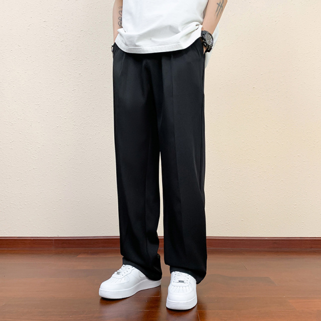 10741848.衣仕梵男式春夏季新款休闲潮流显瘦直筒冰感透气小西裤【衣仕梵男装XJ】