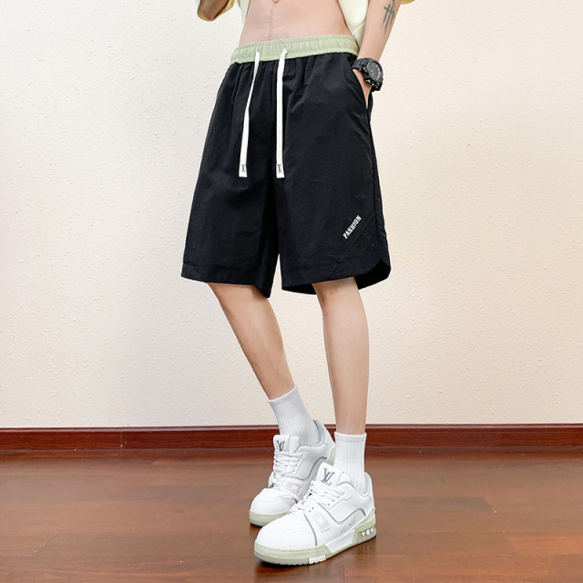10741885.衣仕梵男式夏季新款冰感透气潮流百搭五分裤【衣仕梵男装XJ】