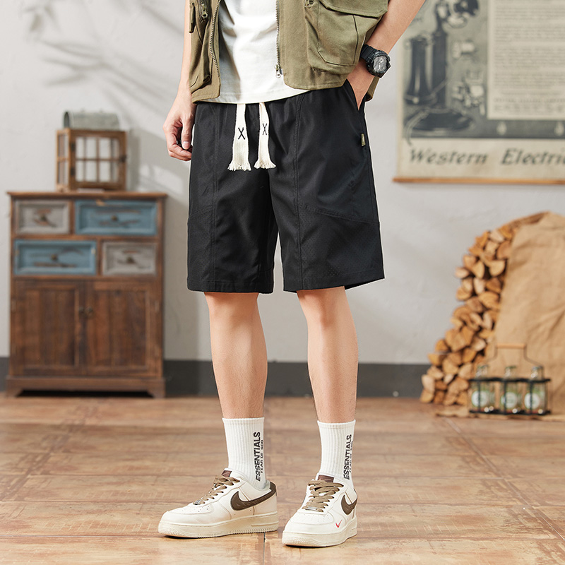 10797689.淘贝鼠工装裤新款男式夏季薄款透气潮流百搭休闲短裤【淘贝鼠男装XJ】