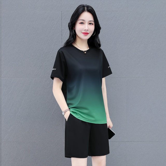 10878551.7-CY女式运动减龄舒适时髦透气薄款夏季套装【7-CY女装XJ】