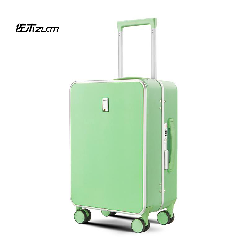 10913519.佐木新款窄框铝框密码旅行箱拉杆箱