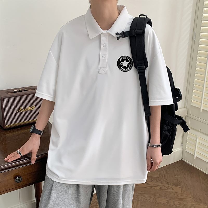 11004350.7-CY夏季Polo衫男式港风薄款潮流翻领短袖T恤【7-CY男装XJ】