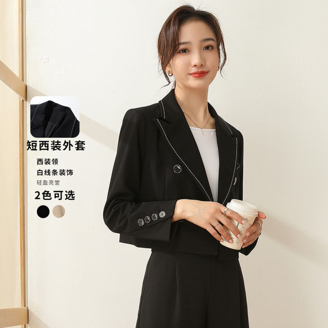 11094758.【清仓特卖】【短款西服】小个子外套气质通勤女上衣
