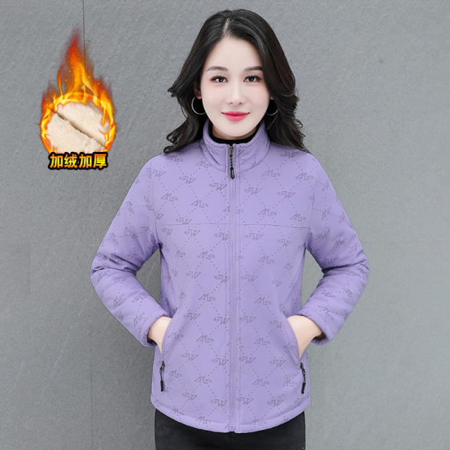 11180486.七玻威秋冬新款女式加绒保暖时髦休闲外套【七玻威女装1】