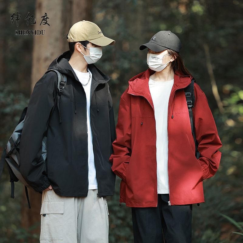 11189524.2024新款潮流连帽夹克宽松休闲外套