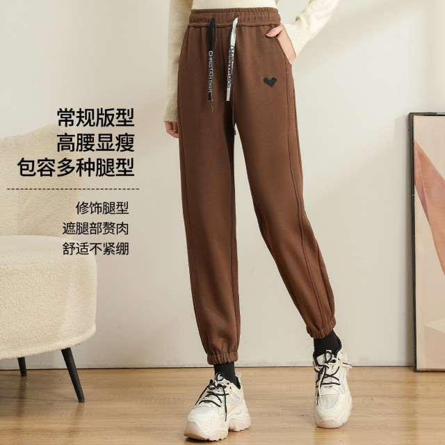 11343907.【清仓售罄不补】【加厚加绒卫裤】冬季舒适百搭保暖小个子休闲裤