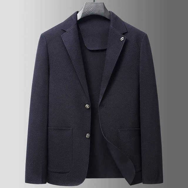 11315857.2024秋冬季时尚高端休闲西服男高级感商务西装外套