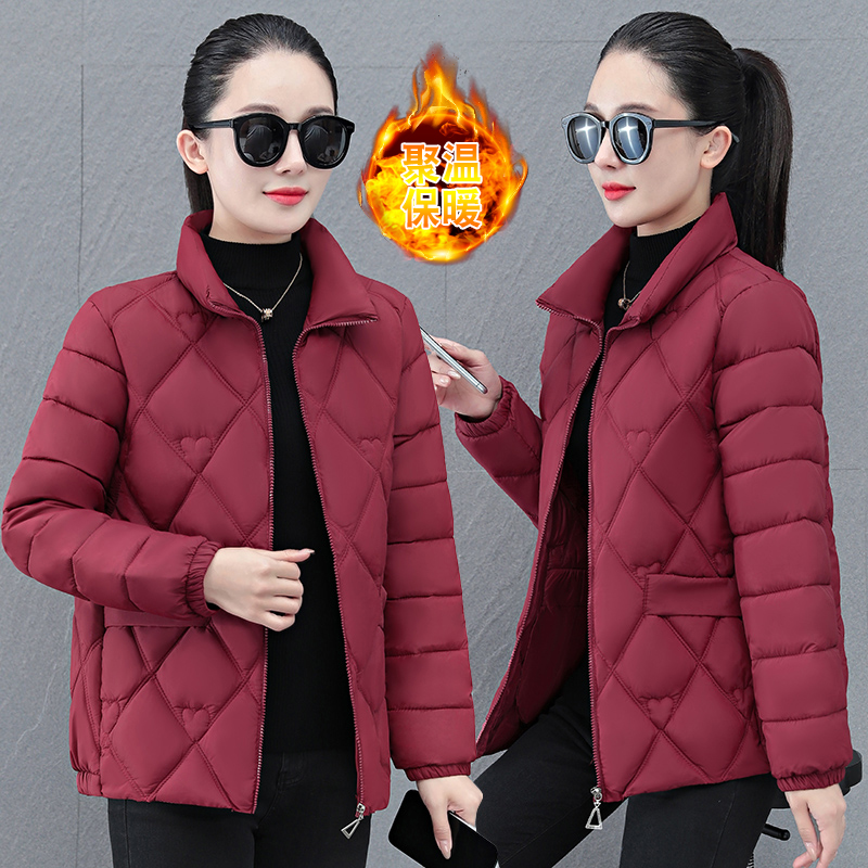 11348841.7-CY秋冬新款女式潮流保暖立领休闲百搭棉服【7-CY女装1】