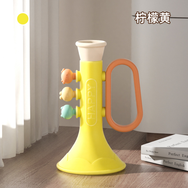 11951038.智恩堡 宝宝软胶小喇叭益智玩具